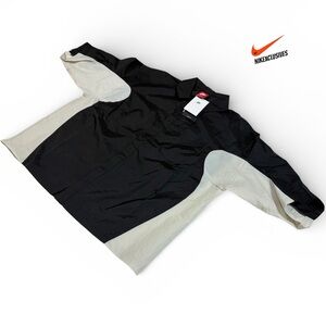 Nike Tech Men's Woven Oversized Shirt IF8328-010 Snap button down size M Medium